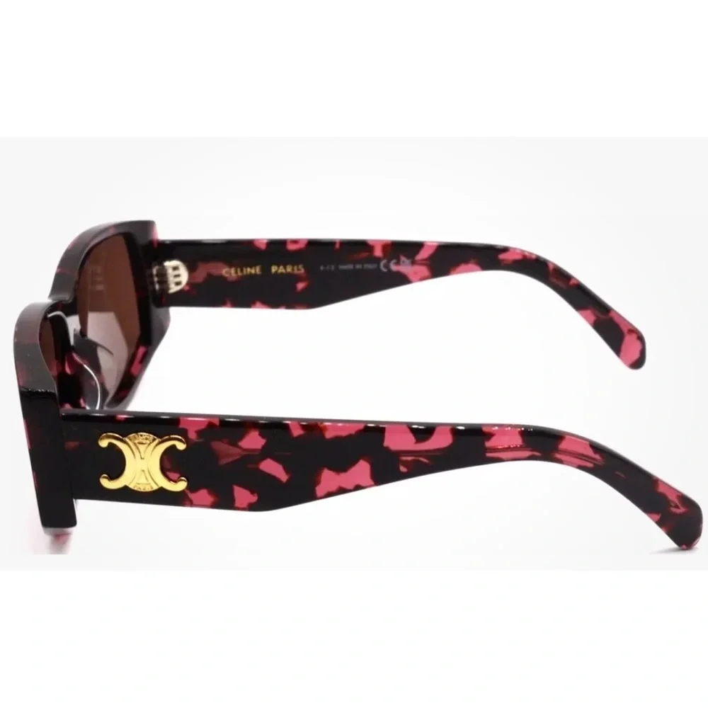 Celine pink tortoise sunglasses - Picture 6 of 7